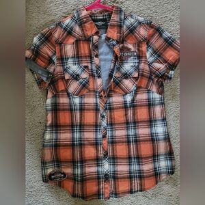 Ladies Harley-Davidson button up shirt